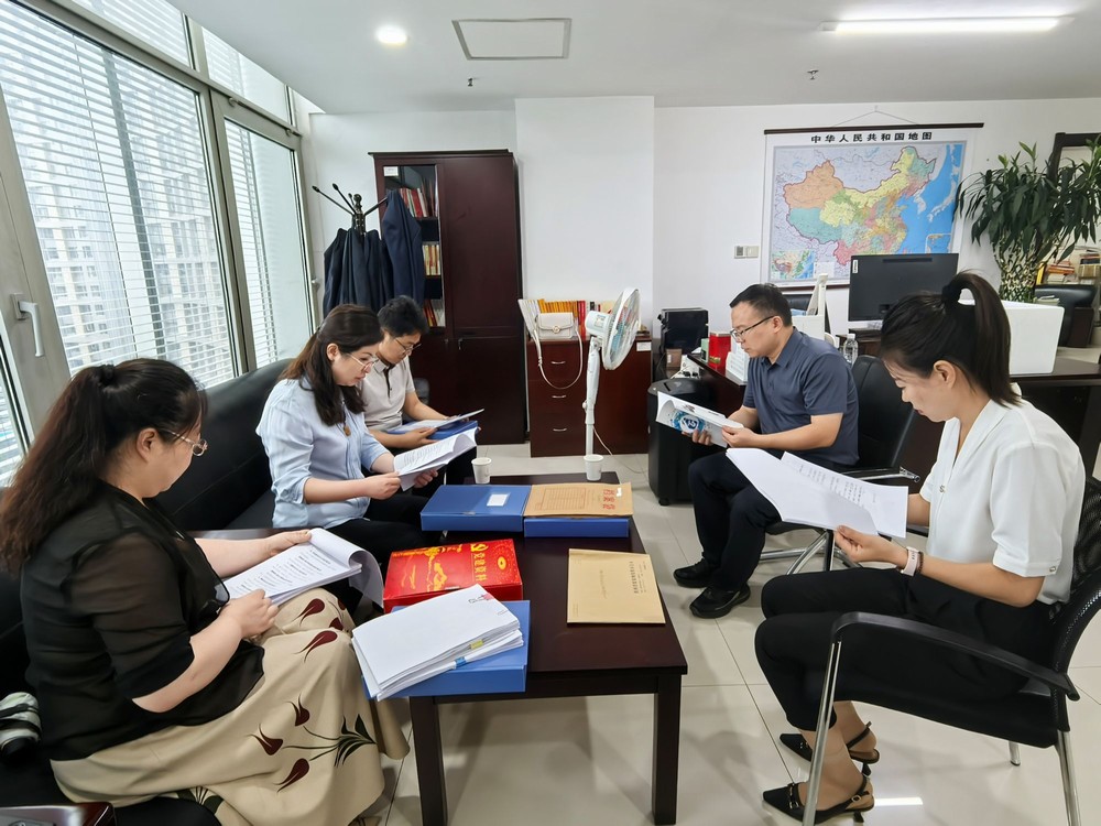 陕煤建设集团企业管理部党支部赴陕煤物资集团第一党支部开展对标交流学习