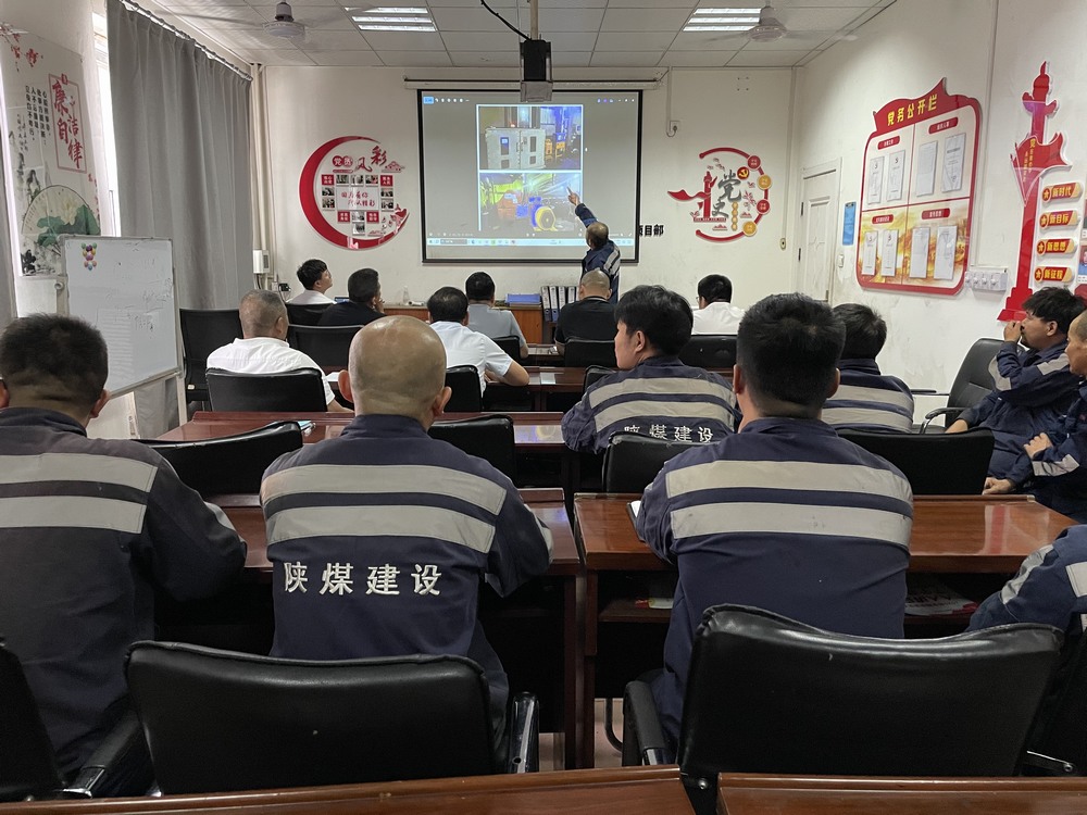 陕煤建设洗选煤运营公司柠条塔运营项目部：安全生产常抓不懈，手指口述挖掘潜能