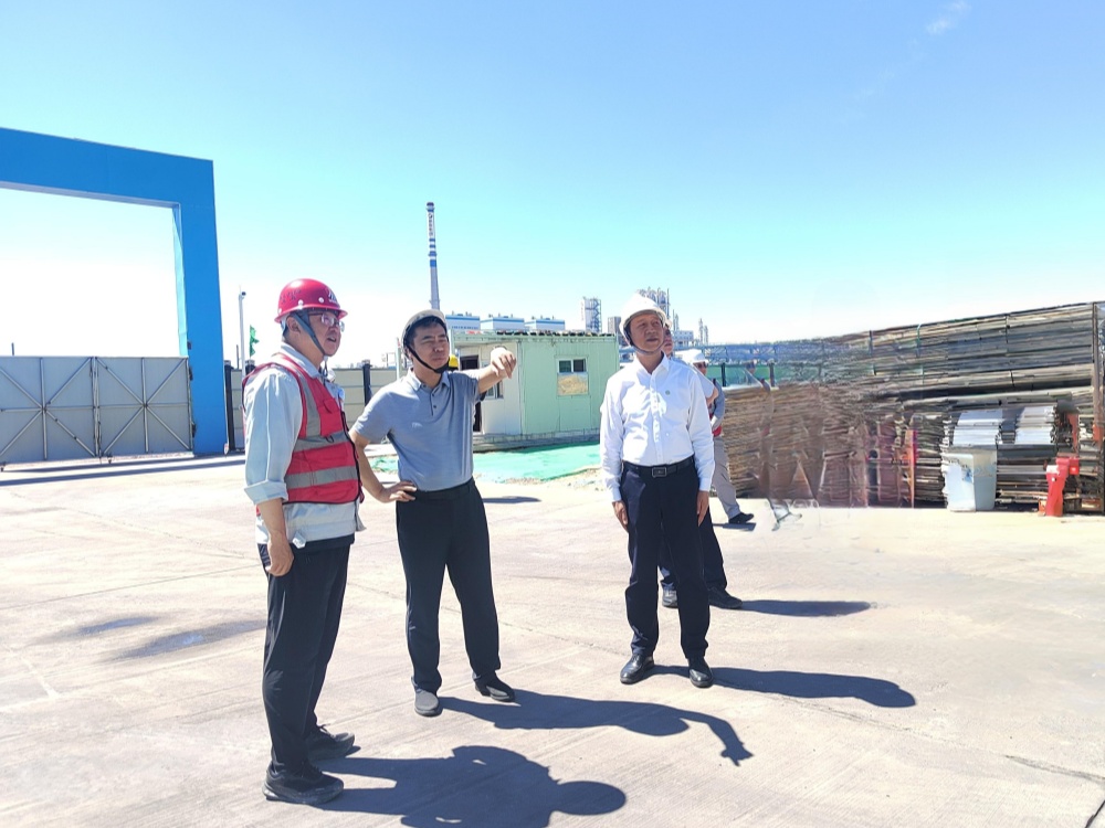 陕煤集团副总经理宋召军深入天工公司基层项目检查指导