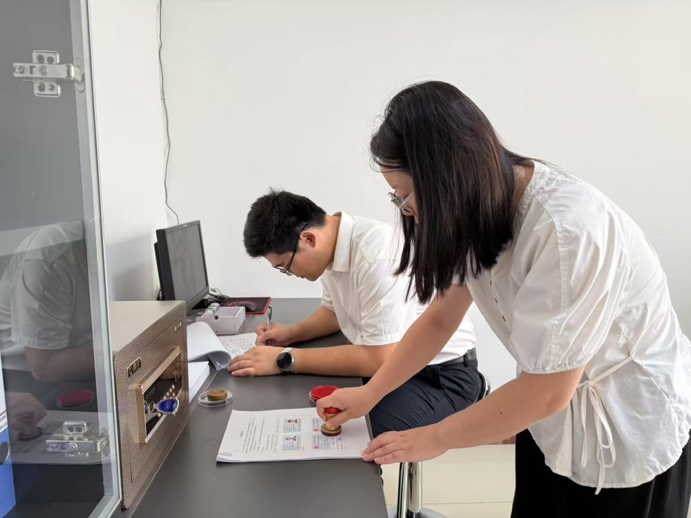 陕煤建设煤矿运营服务分公司：严把“印鉴关” 筑牢“安全线”