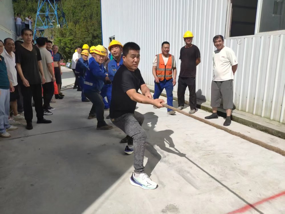 陕煤建设矿建三公司开展“双节”期间文体活动