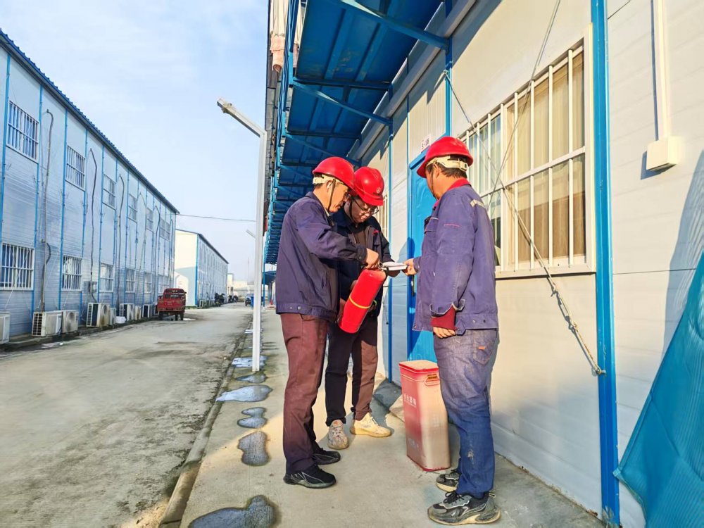 陕煤建设韩城分公司土建十六项目部:以“硬举措”拧紧防火“安全阀”