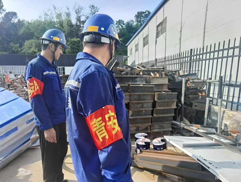 陕煤建设机电安装公司玉华项目部：青春力量筑防线 百日攻坚保平安