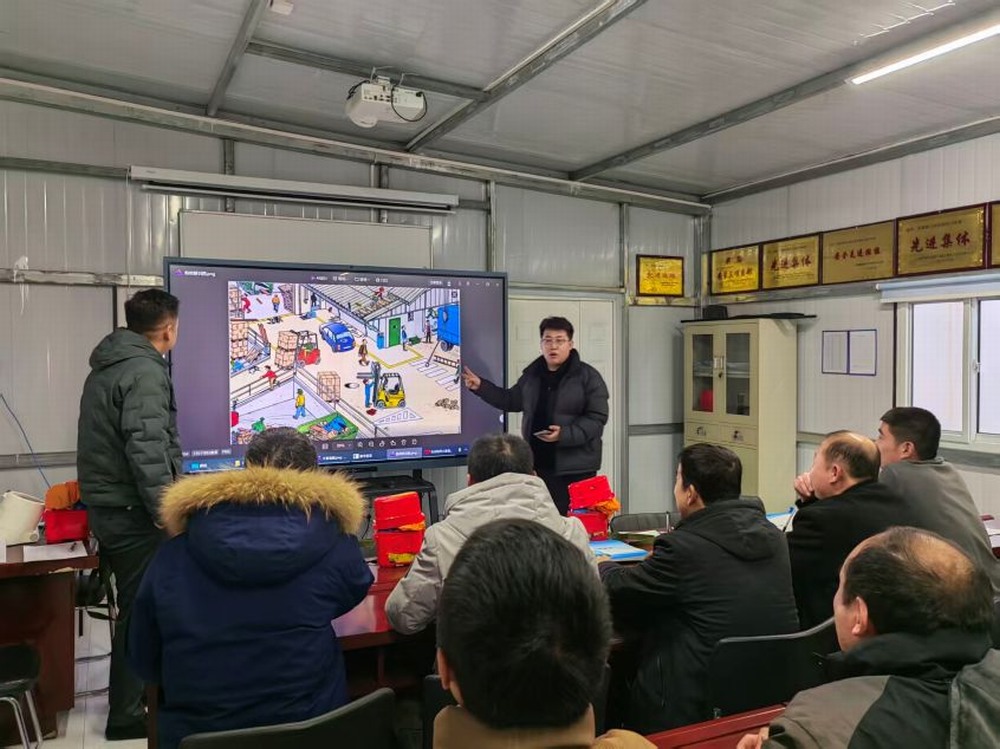 陕煤建设洗选煤运营公司第三项目部:节前筑防线 严管保平安